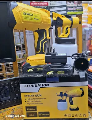 Cordless DeWalt Spray Gun Machine/DeWalt Spray Gun Machine