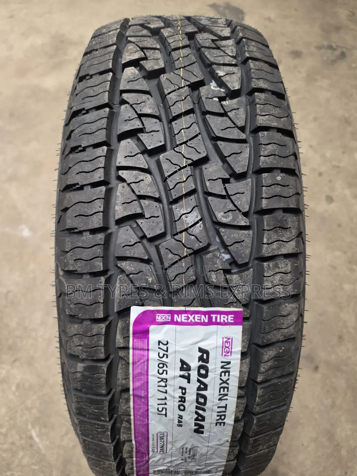 275 /65 R17 Nexen Tires (All Terrain) Korea.