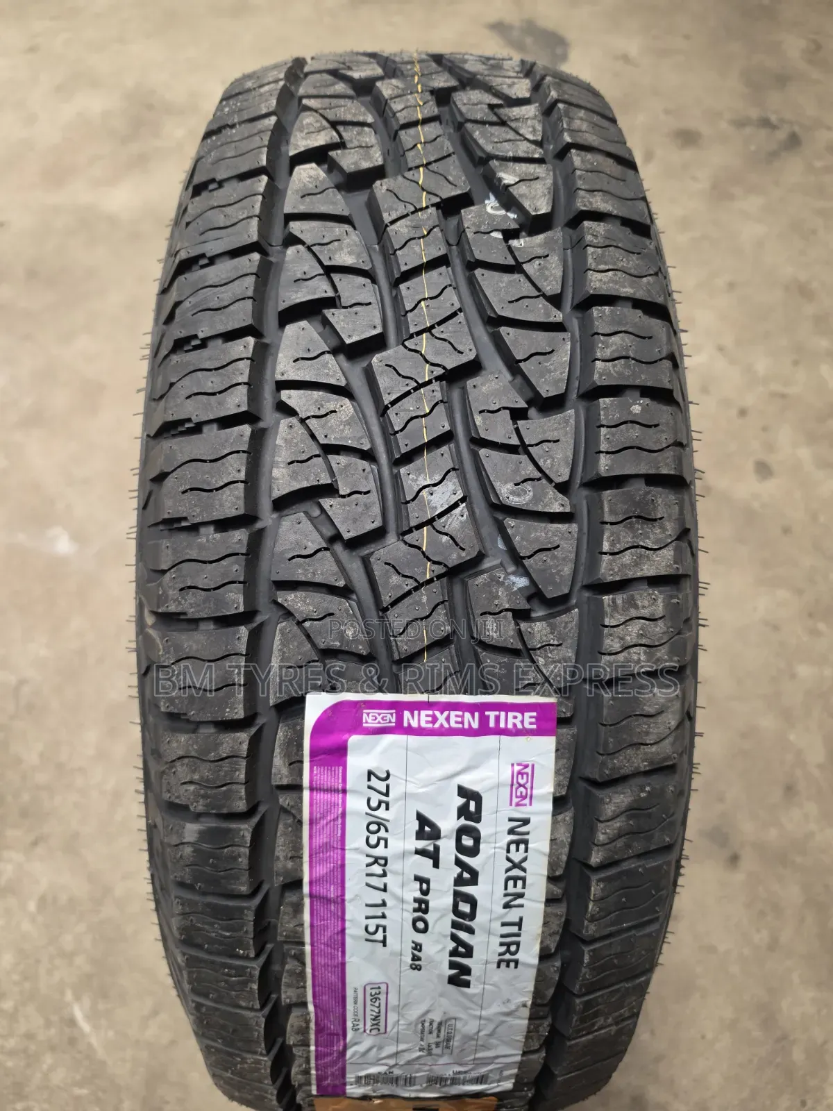 275 /65 R17 Nexen Tires (All Terrain) Korea.