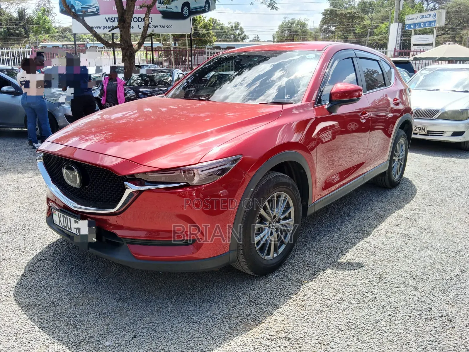 Mazda CX-5 2018 Red