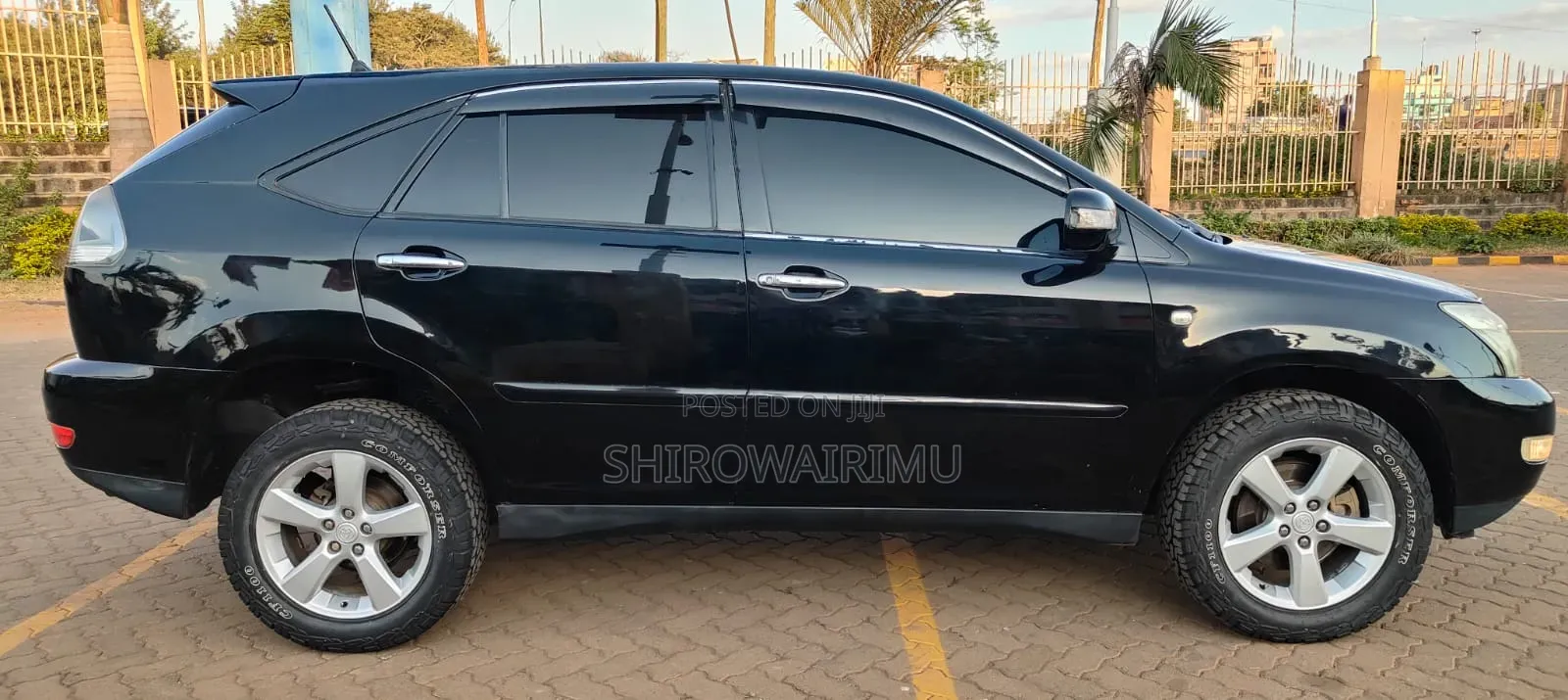 Toyota Harrier 2012 Matt Black