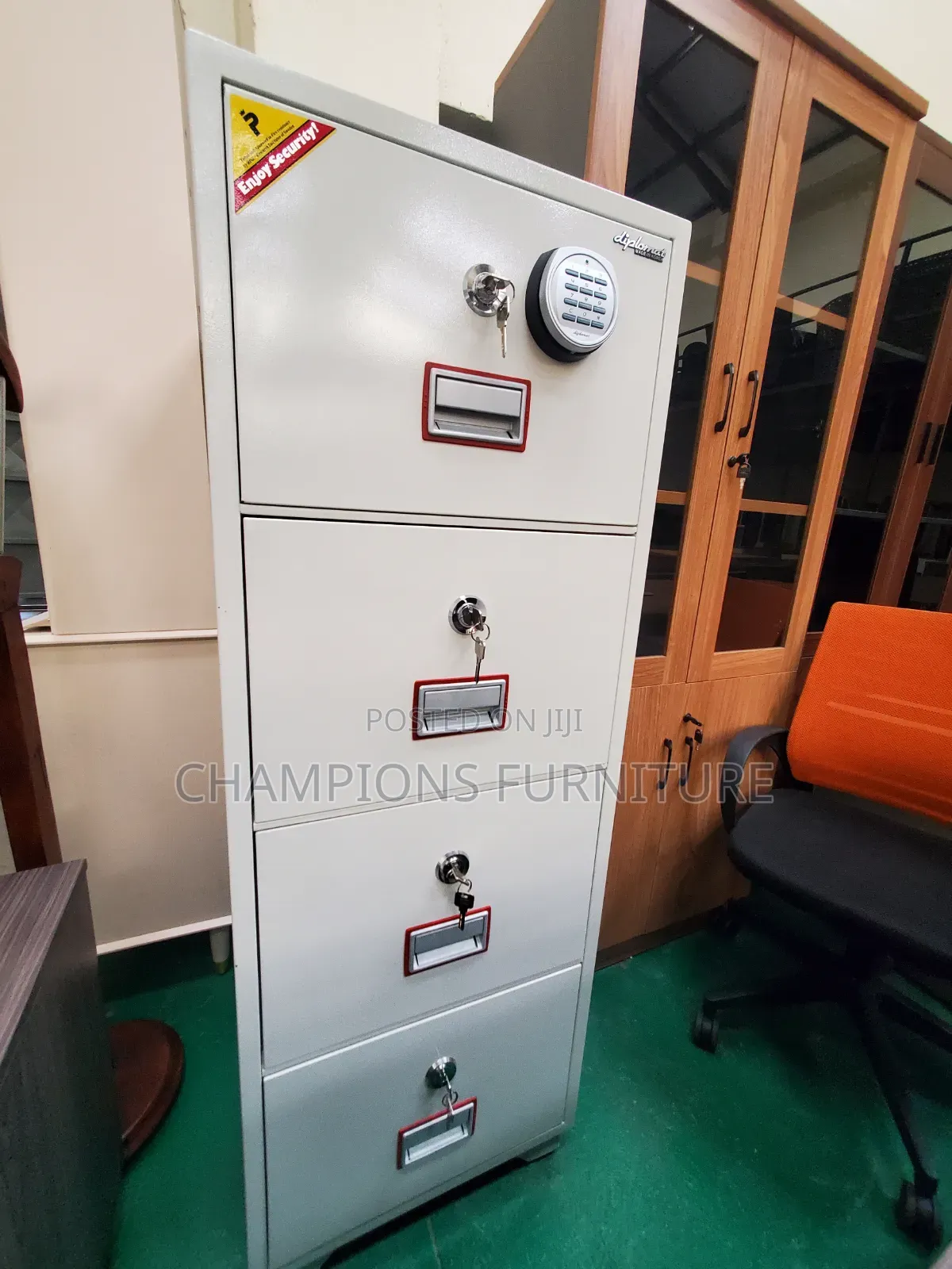 4 Drawer Diplomat Fireproof Safe