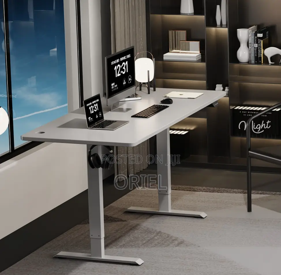 Computer Desk : 200CM Height Adjustable Office Desk
