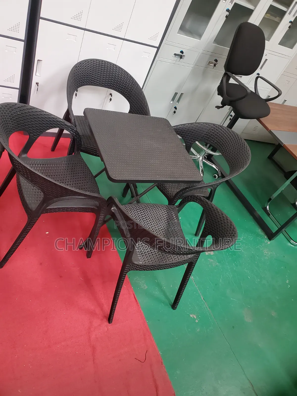 Outdoor Heavy Duty Plastic Rattan Pattern Set