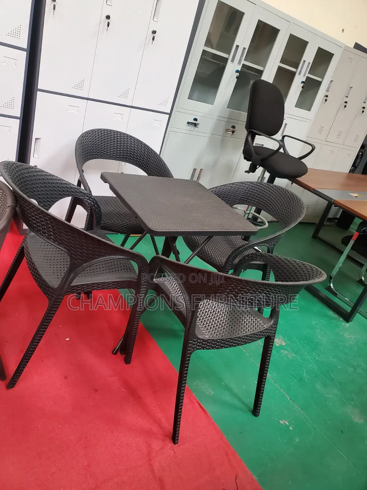 Outdoor Heavy Duty Plastic Rattan Pattern Set