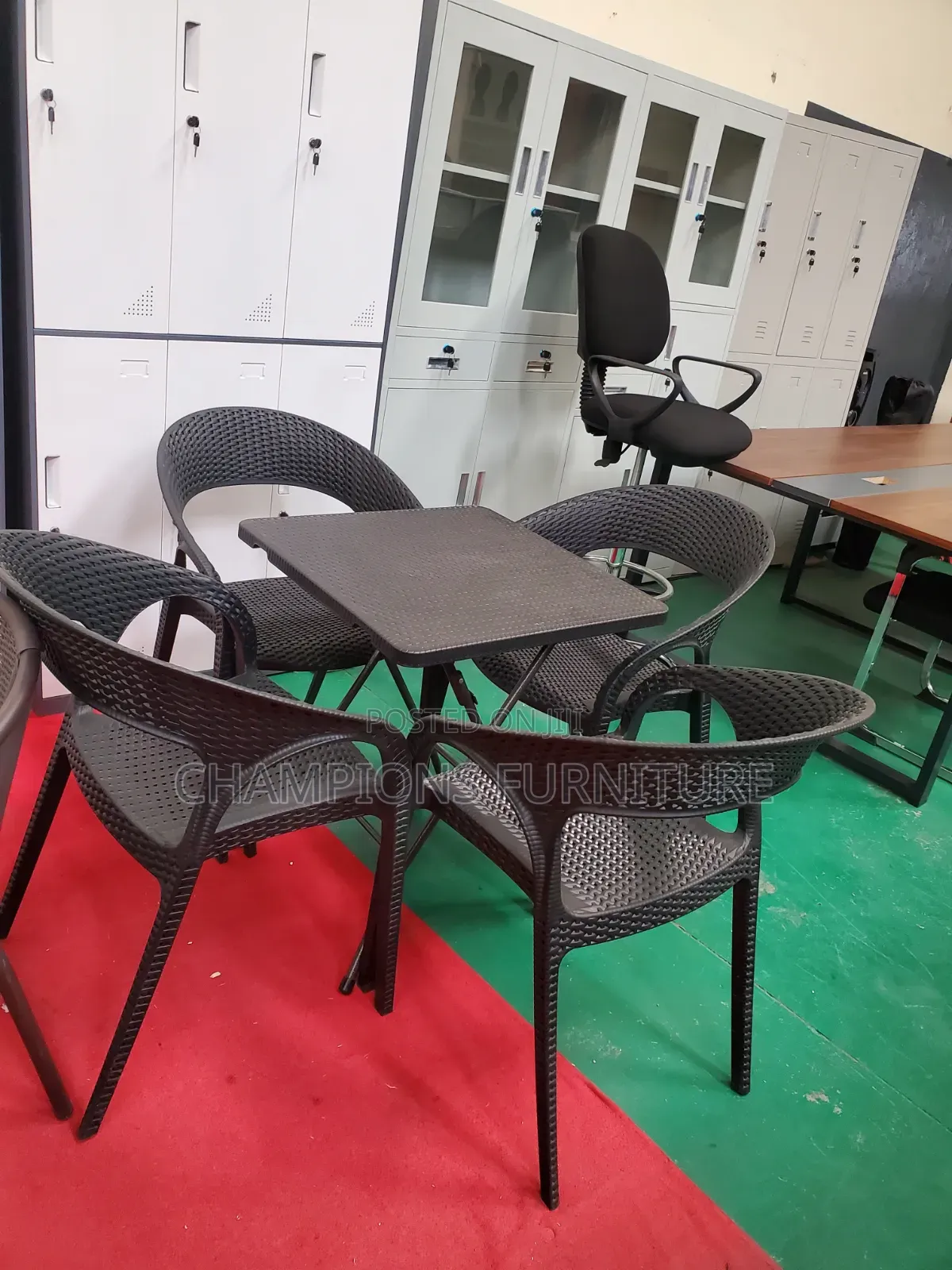 Outdoor Heavy Duty Plastic Rattan Pattern Set