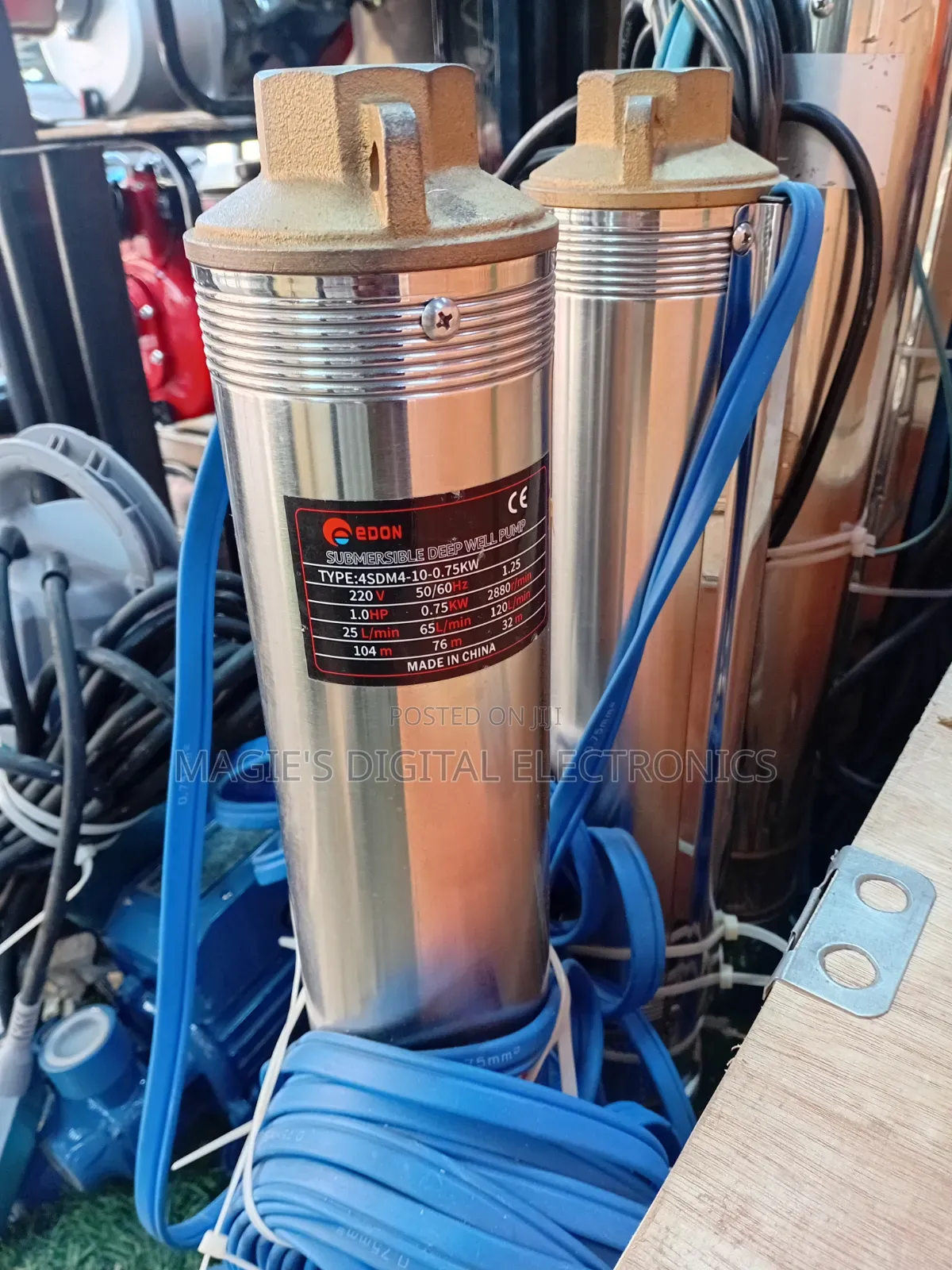 Super Excellent 1hp Edon Submersible Pump