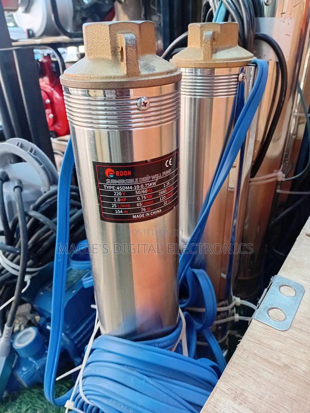 Super Excellent 1hp Edon Submersible Pump