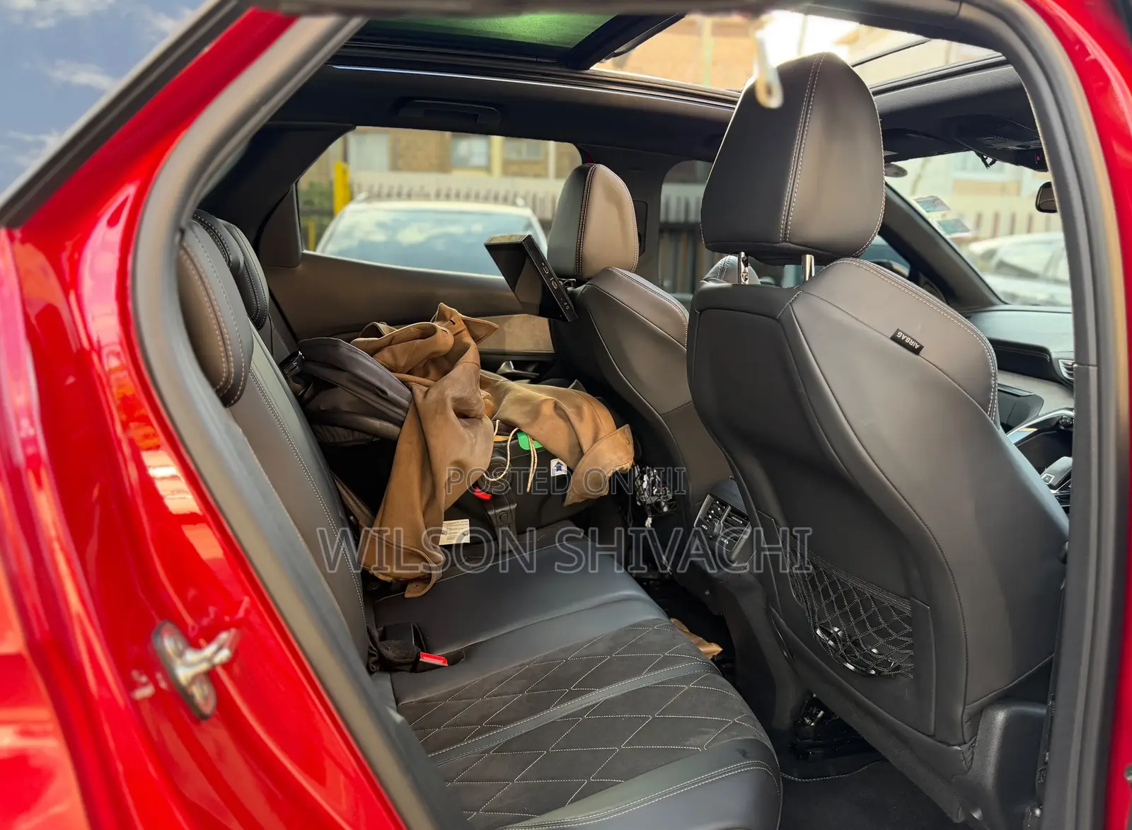 Peugeot 3008 2018 Red