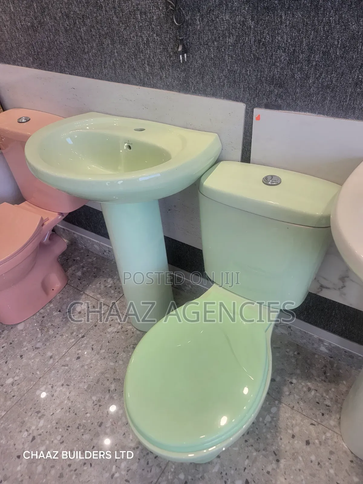 Toilet Seat(blue and Green)