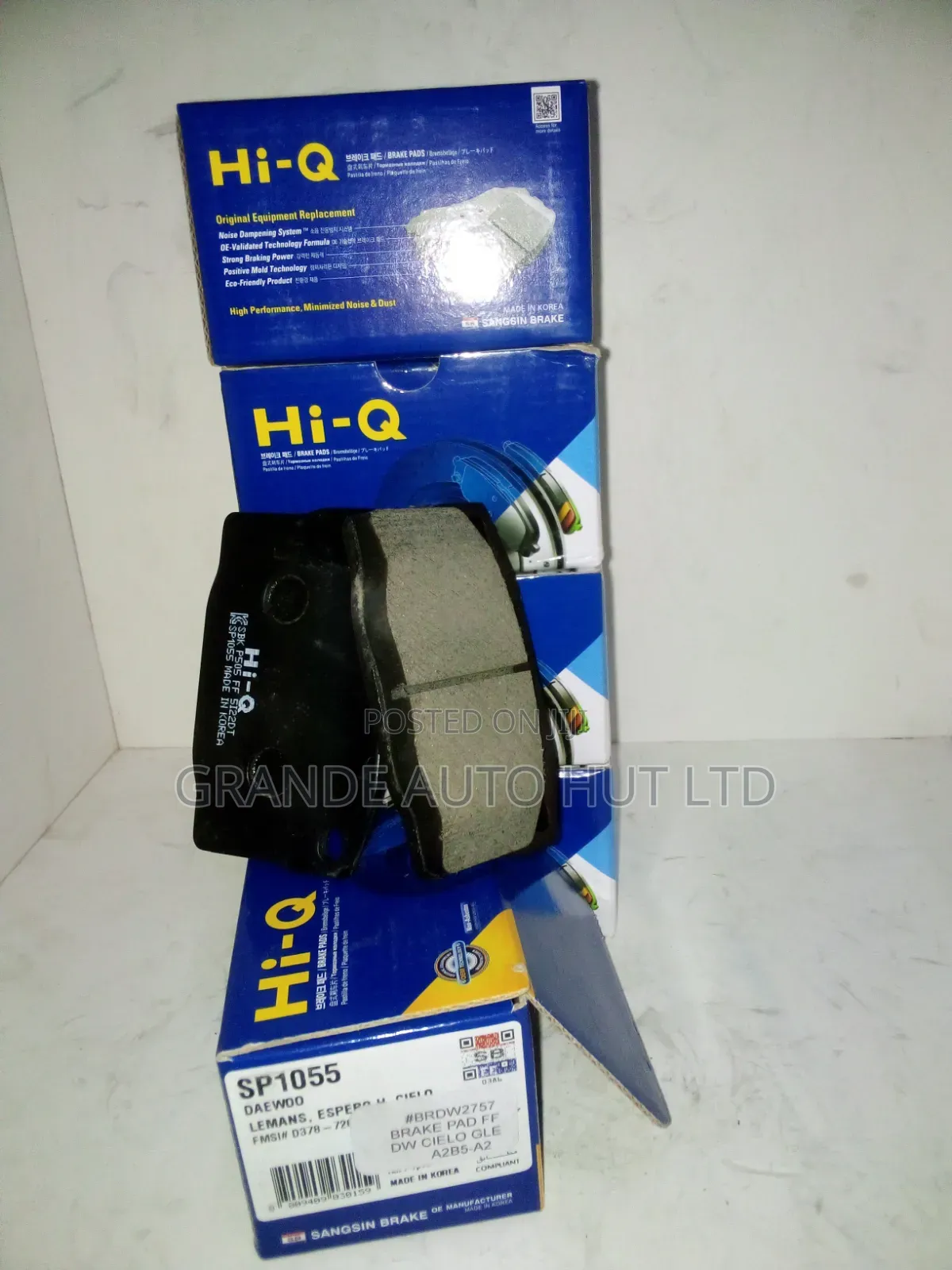 Brake Pad Daewoo Cielo Gle Front