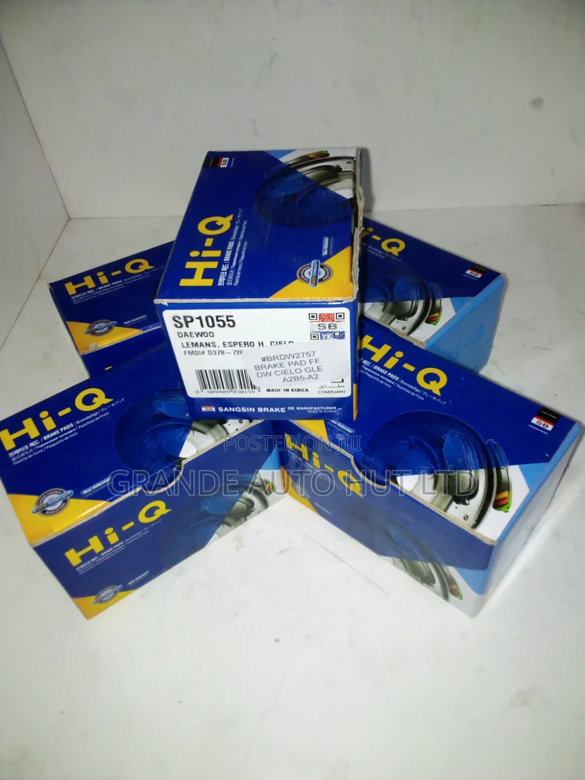 Brake Pad Daewoo Cielo Gle Front