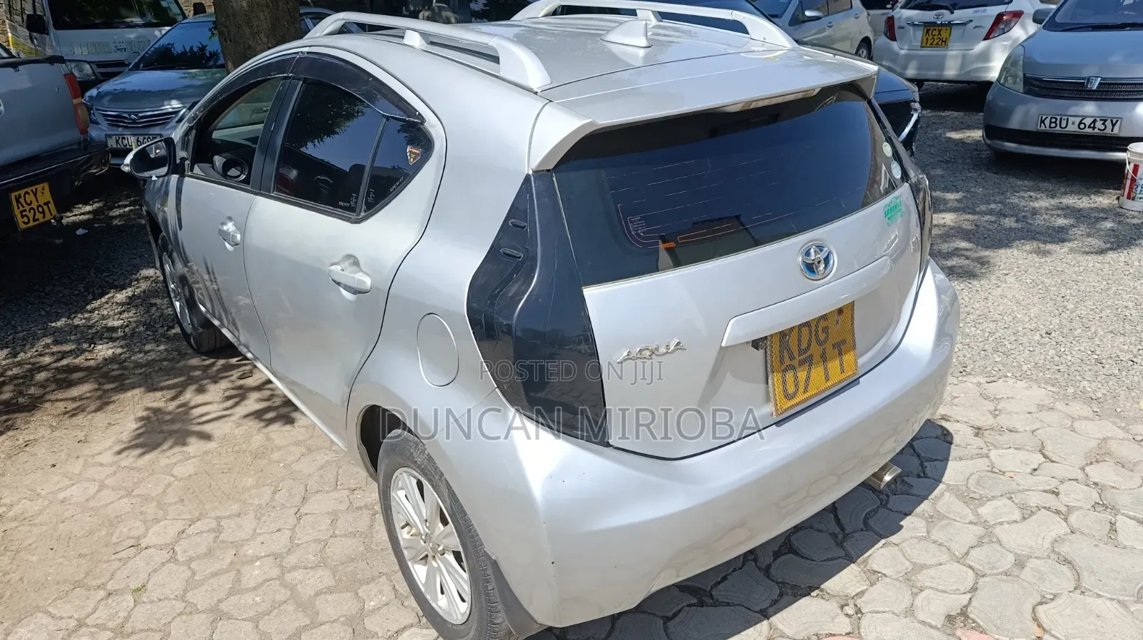 Toyota Aqua 2015 Gray