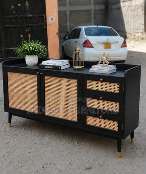 Rattan Sideboard Cabinet Pay on Delivery  Available on Order