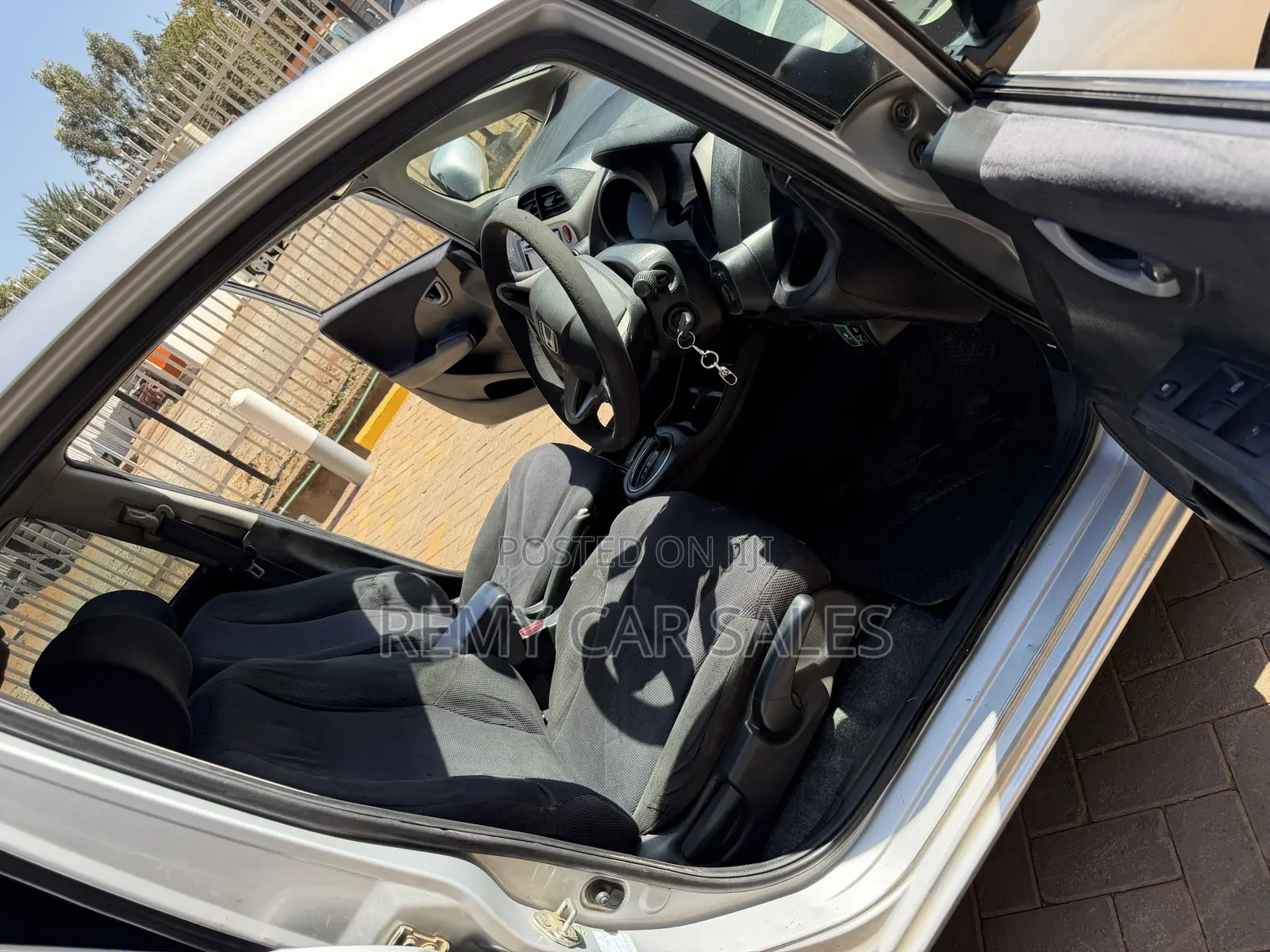 Honda Fit 2012 Silver