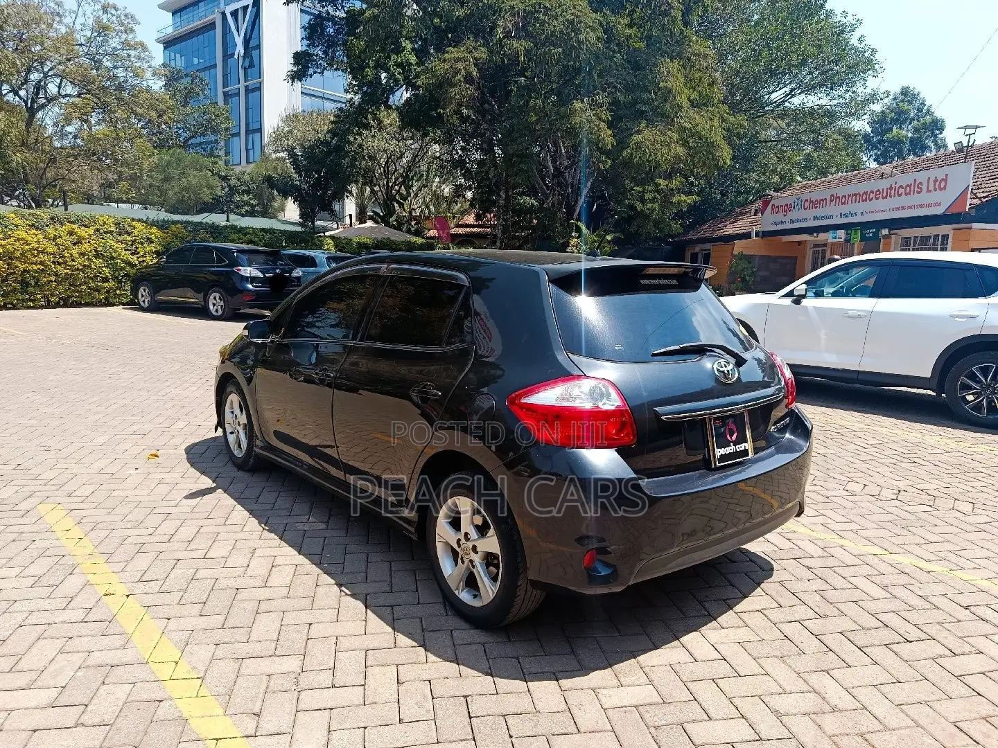 Toyota Auris 2010 Black