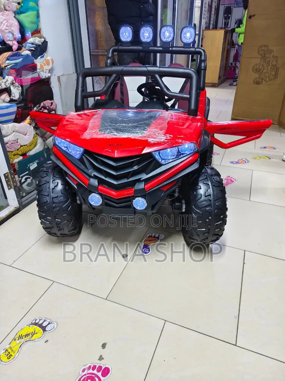 Kids Electric Toyota Hilux Style Ride-on Car