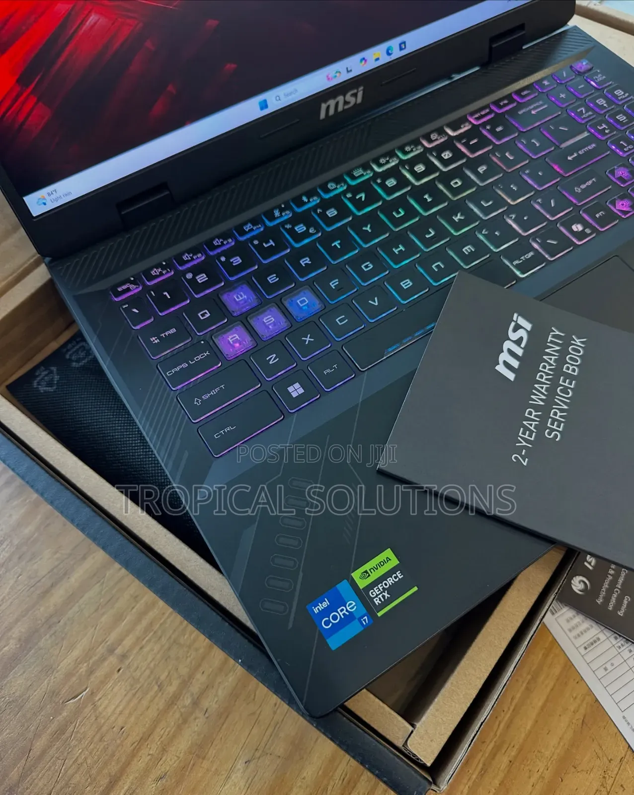 New Laptop MSI Crosshair 15 32GB Intel Core Ultra 9 SSD 1T