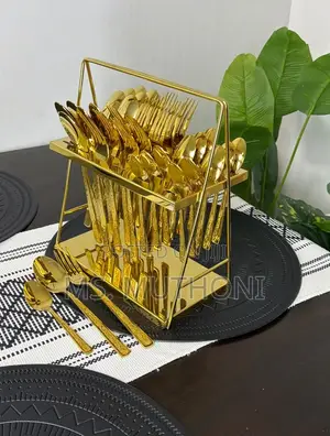 36-Piece Mirror-Finish Flatware Set