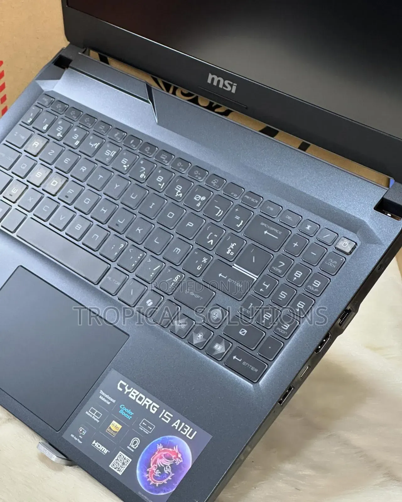 New Laptop MSI Cyborg 15 8GB Intel Core i5 SSD 512GB