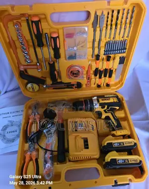 48V Cordless Drill Tool Kit