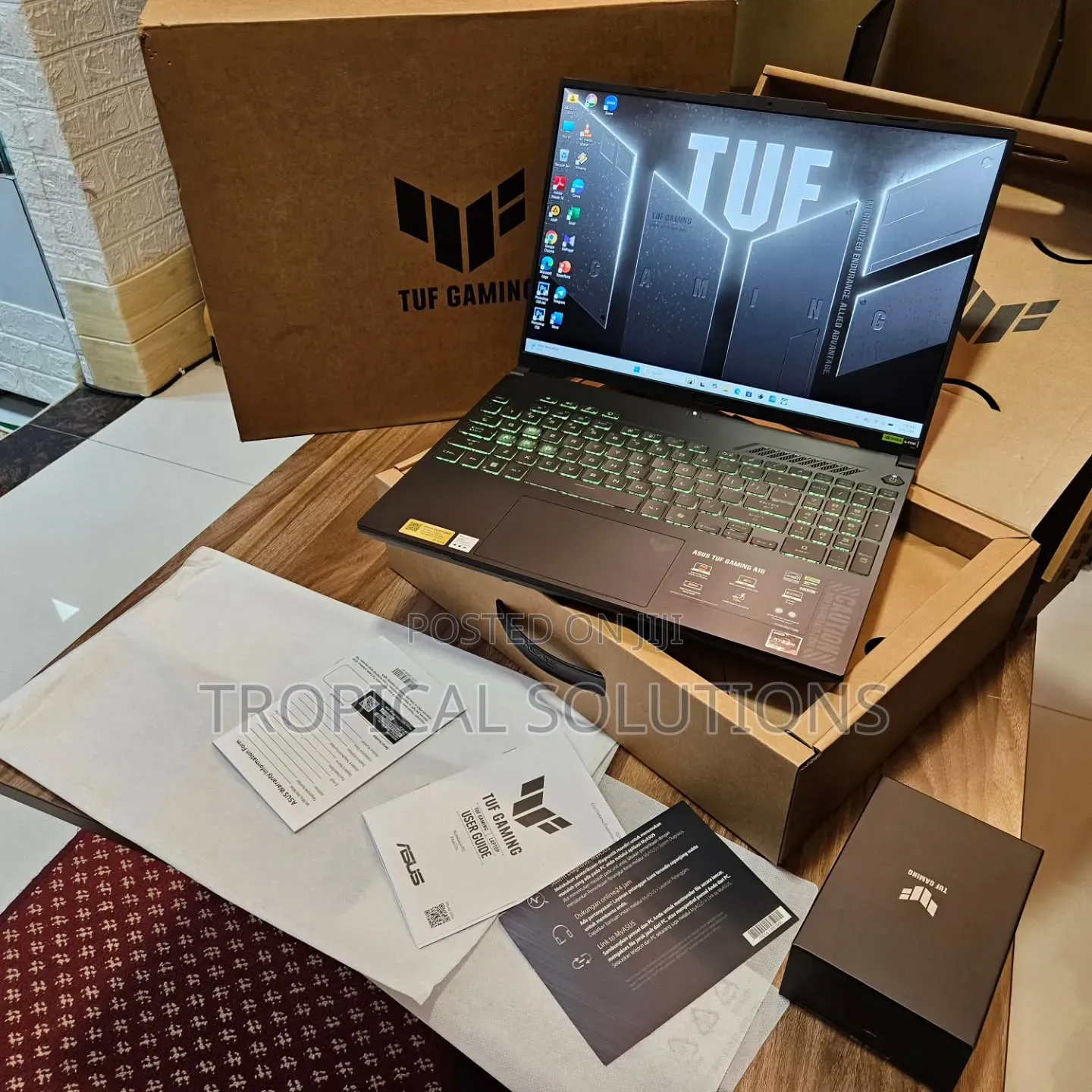 New Laptop Asus TUF Gaming A16 16GB AMD Ryzen 7 SSD 512GB
