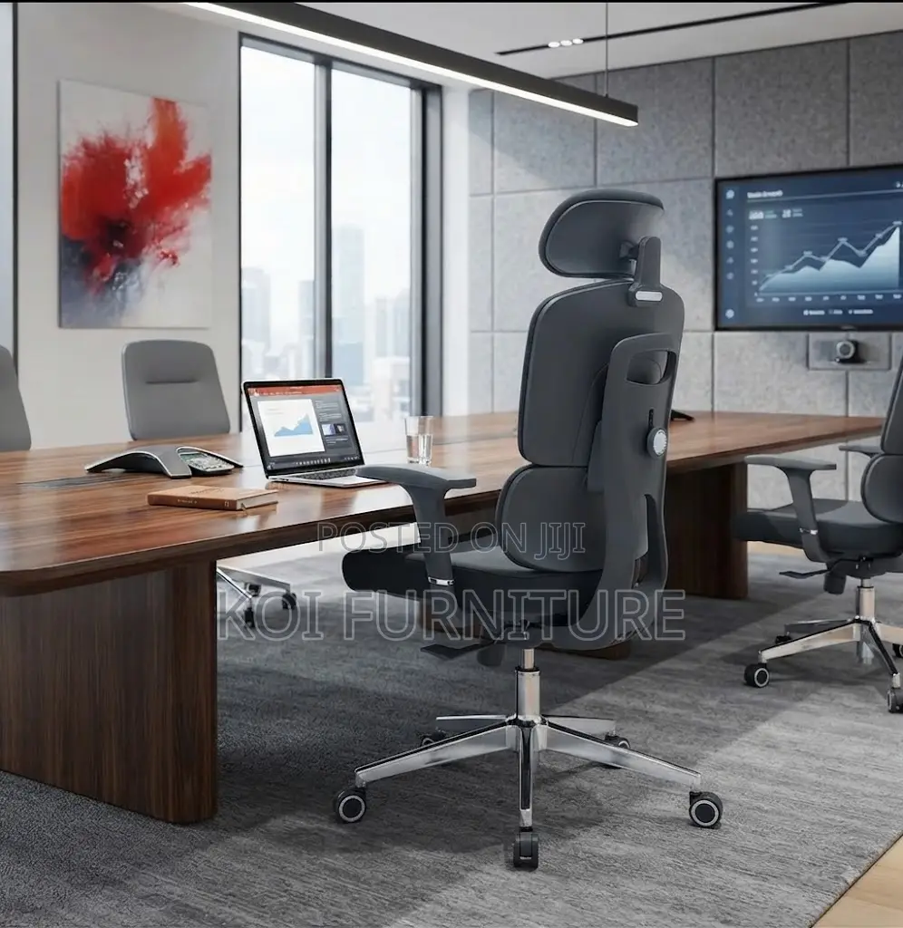 Office Chairs; Orthopedic Executive Bossed High Backrest Chairs