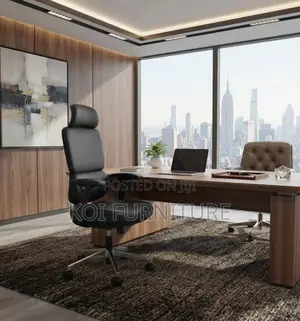 Office Chairs; Orthopedic Executive Bossed High Backrest Chairs