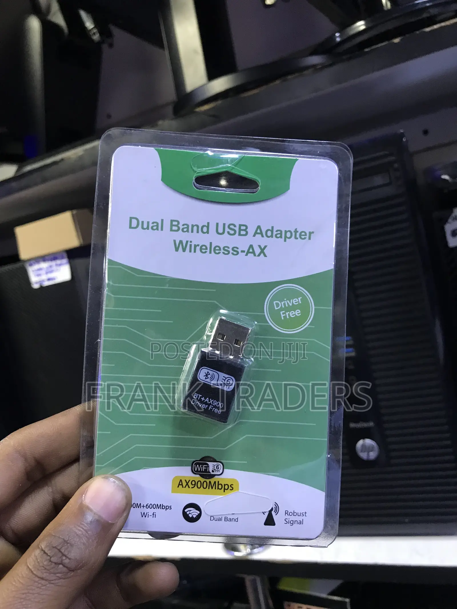 Dual Band USB Adapter Wireless-Ax