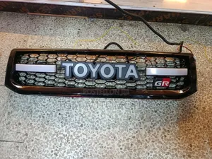 Front Grille GR for Land Cruiser Prado FJ120 (With LED Light)