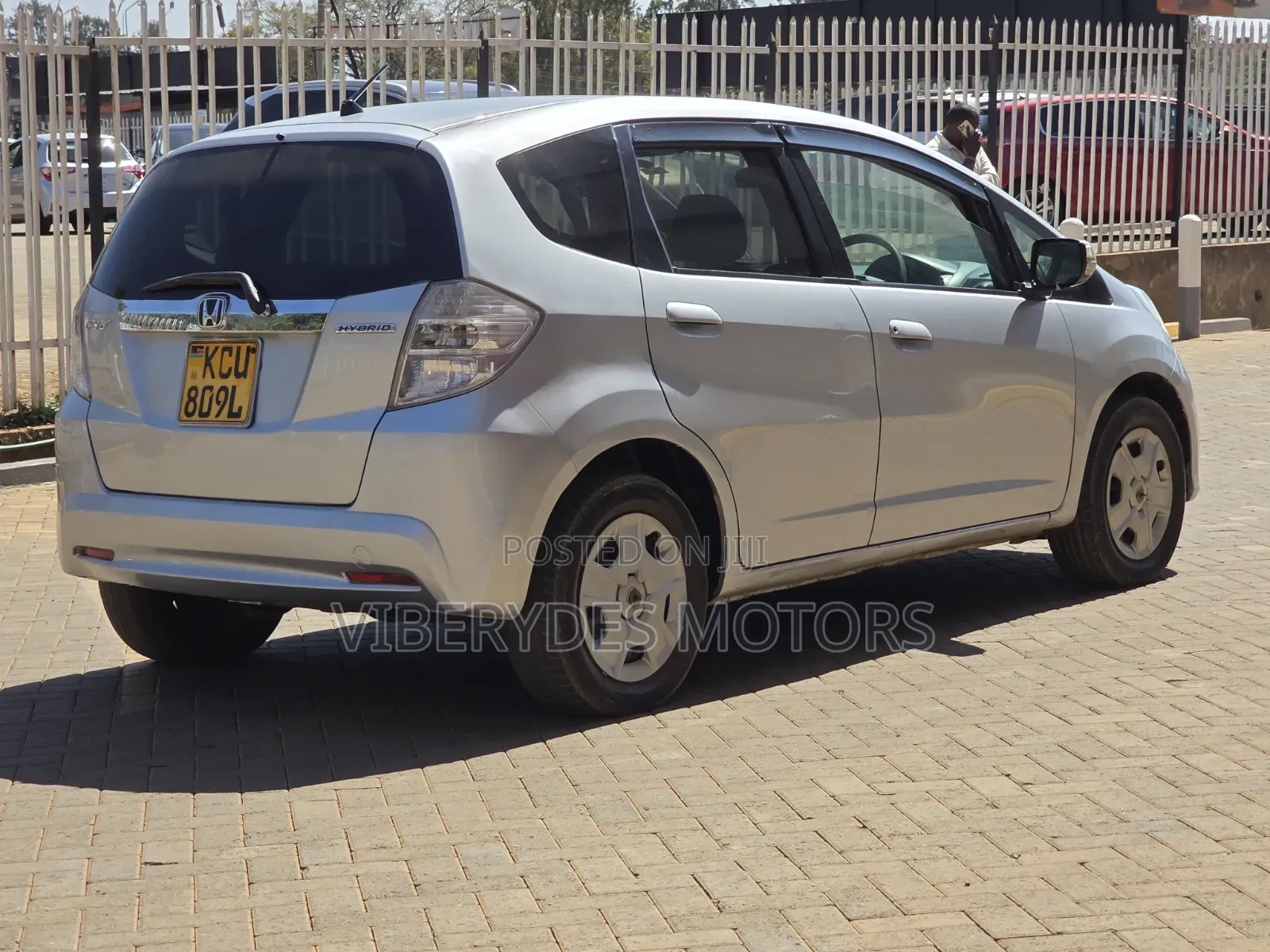 Honda Fit 2012 Silver
