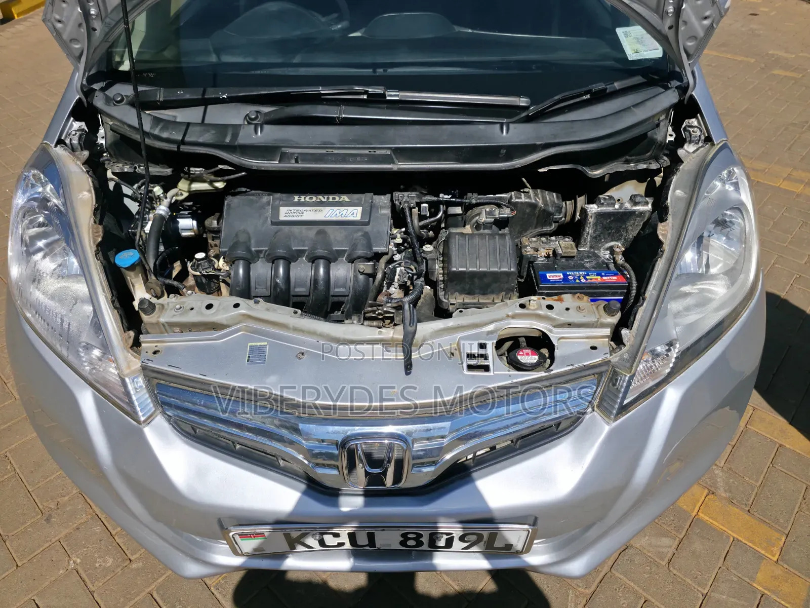 Honda Fit 2012 Silver