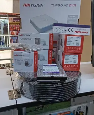 Ultra High Quality 4 Hikvision 1080p CCTV Cameras System