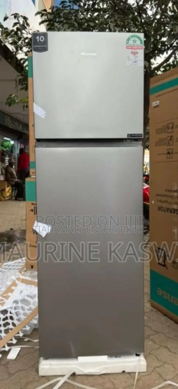 250L Hisense No Frost Double Door Fridge