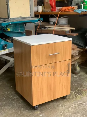 Chic and Functional 2-Drawer Nightstand.