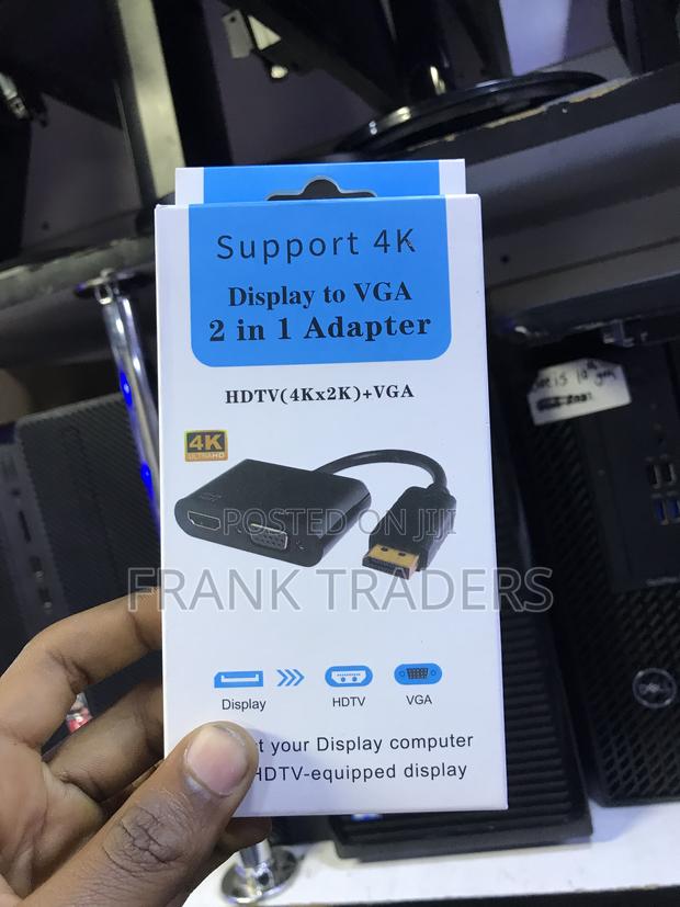 Dispay to VGA 2 in 1 Adapter - main view