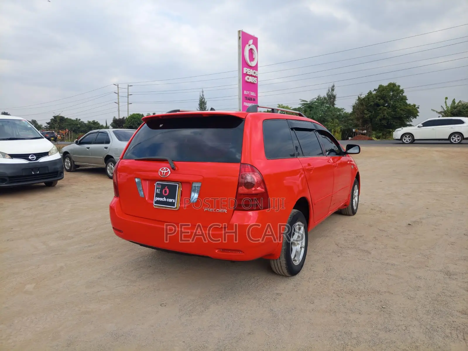 Toyota Corolla Fielder 2006 Red
