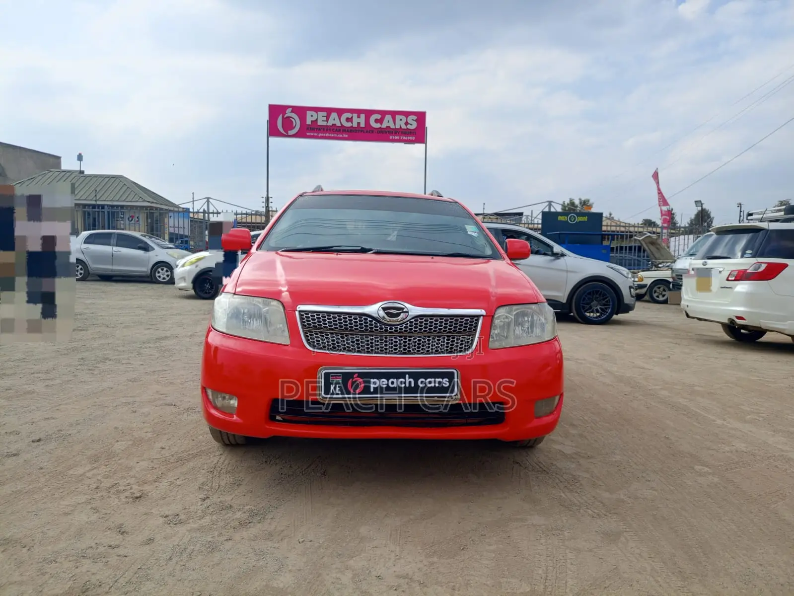 Toyota Corolla Fielder 2006 Red