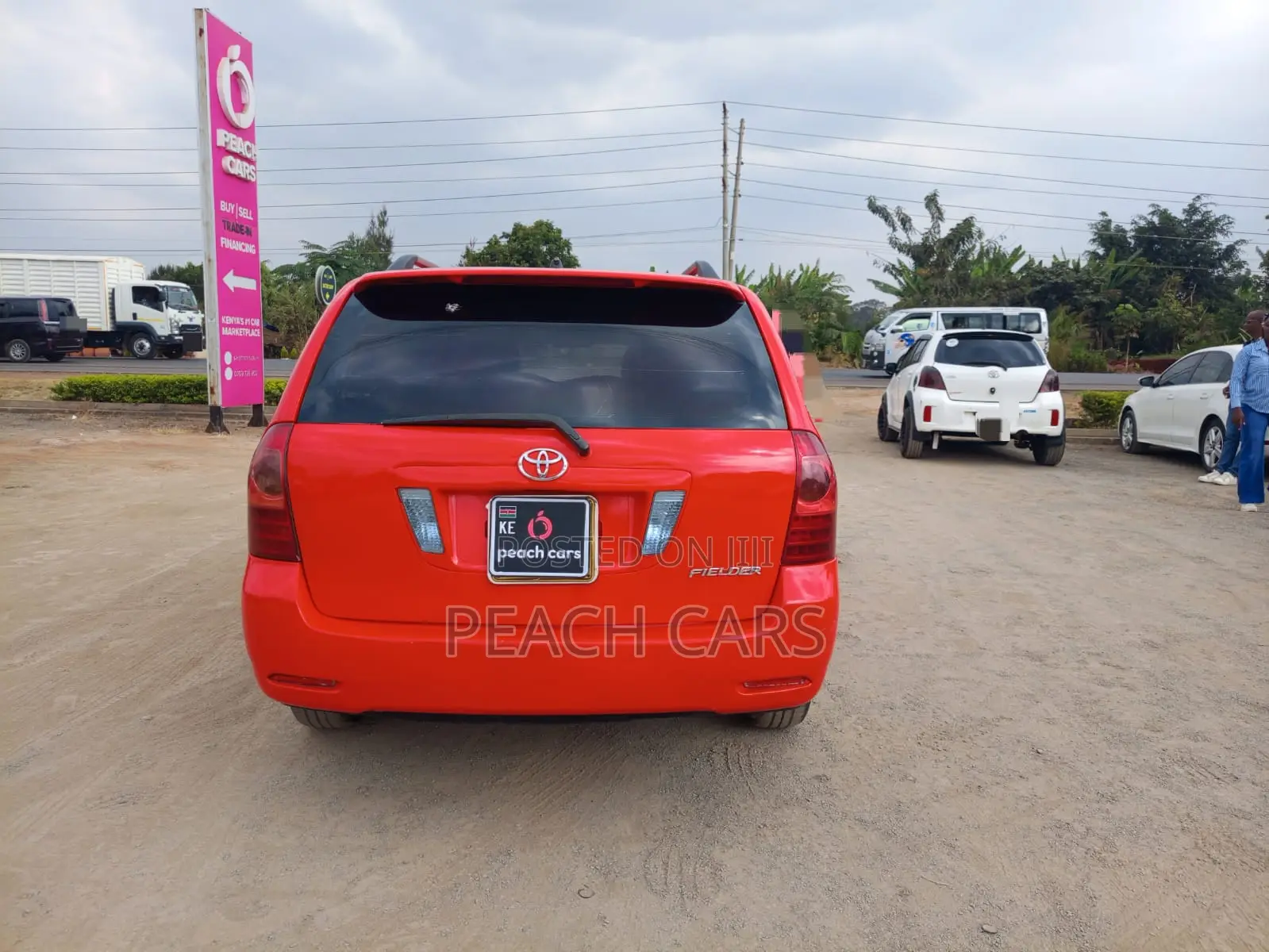 Toyota Corolla Fielder 2006 Red