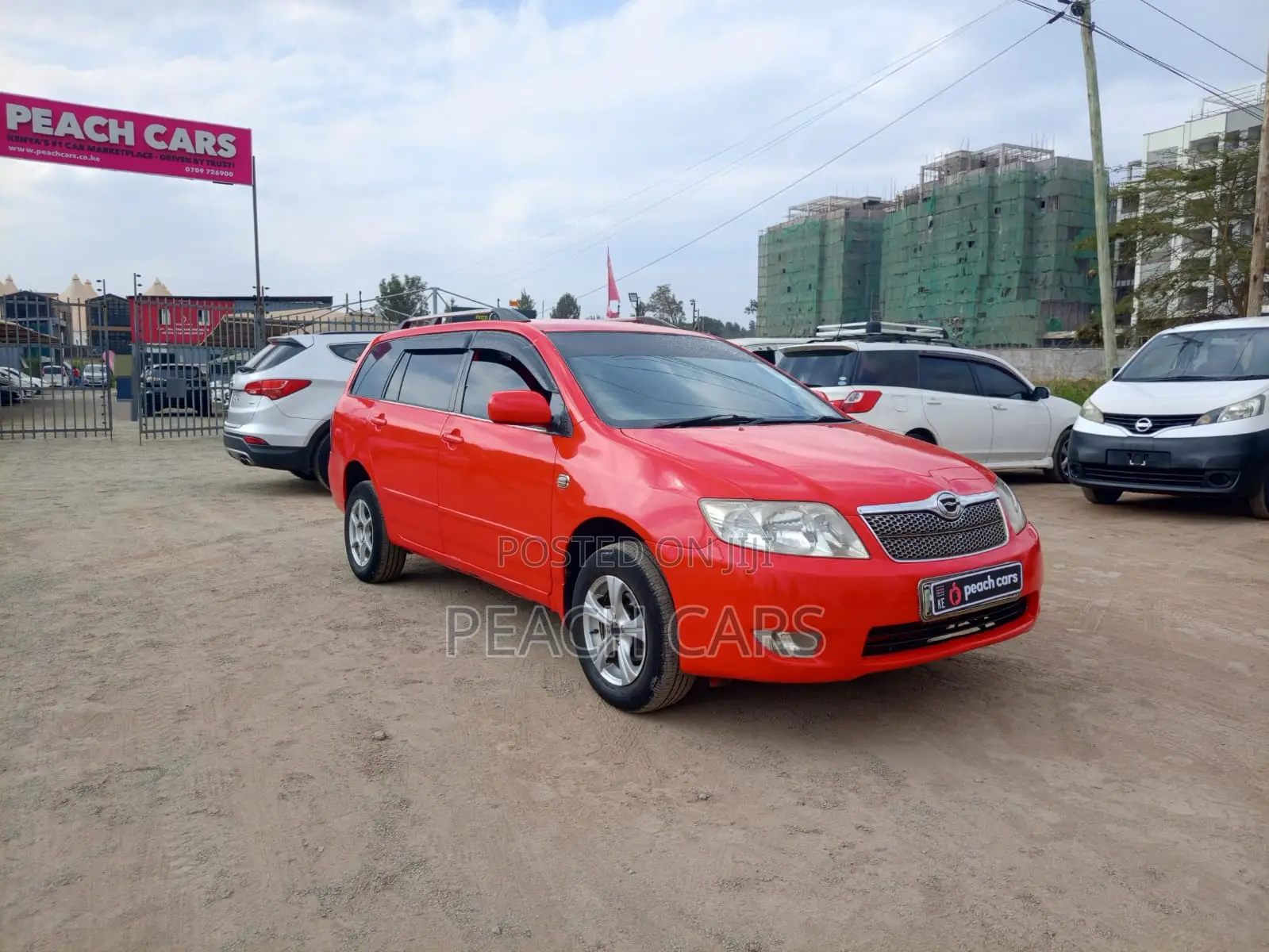 Toyota Corolla Fielder 2006 Red