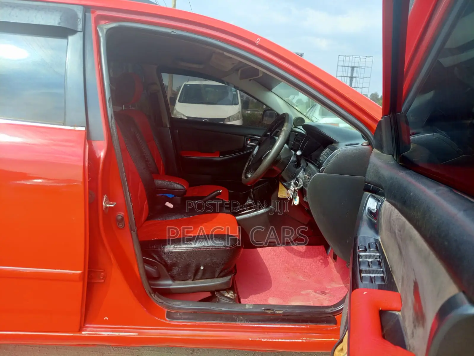 Toyota Corolla Fielder 2006 Red