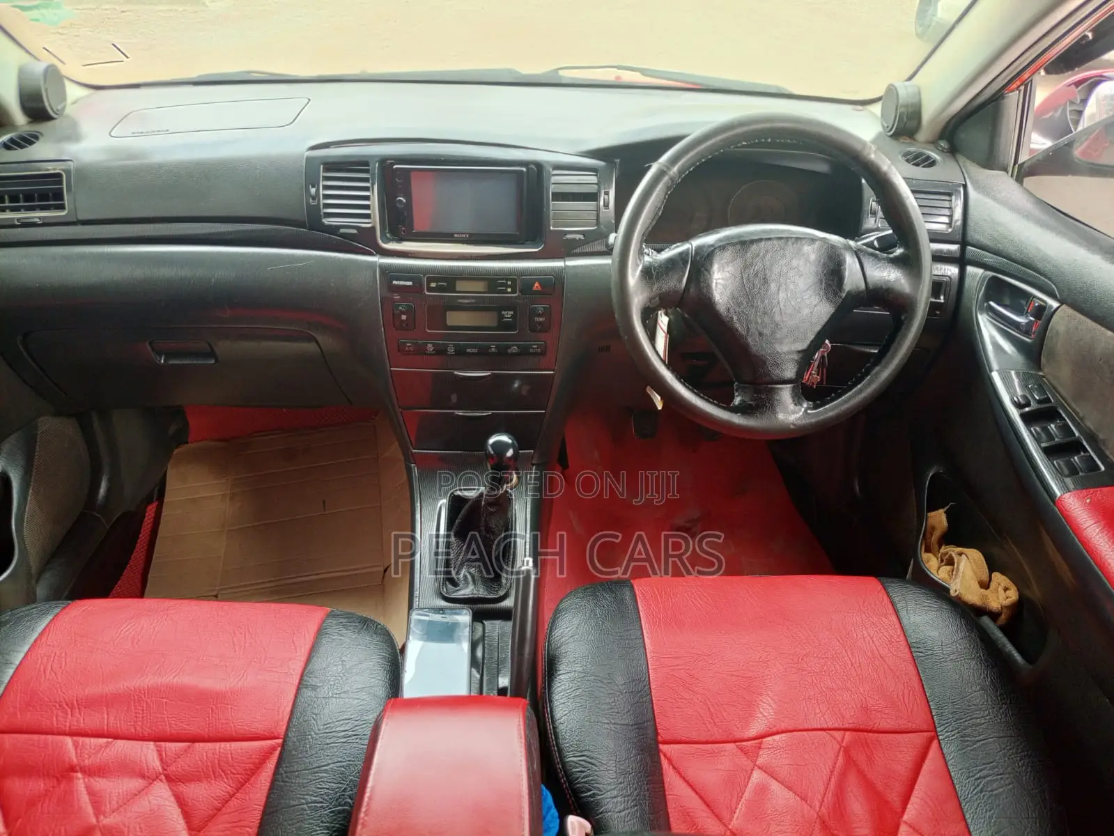 Toyota Corolla Fielder 2006 Red