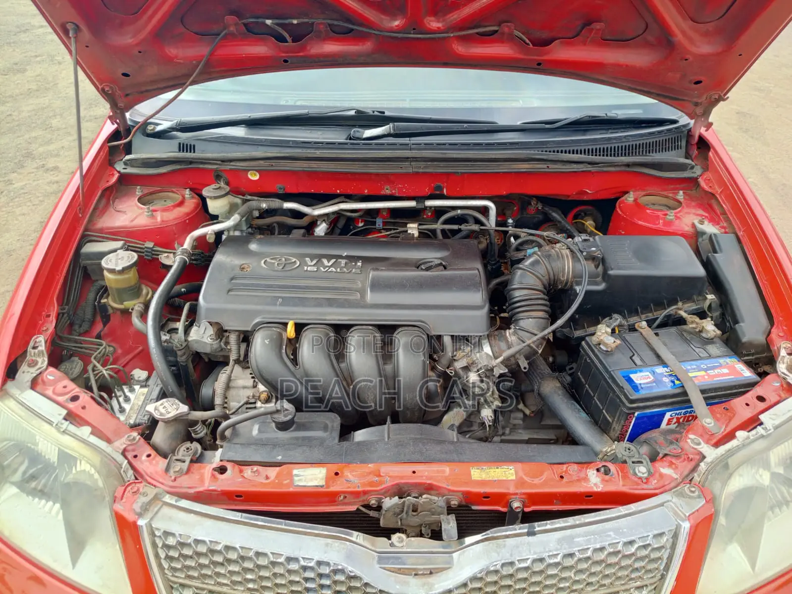 Toyota Corolla Fielder 2006 Red