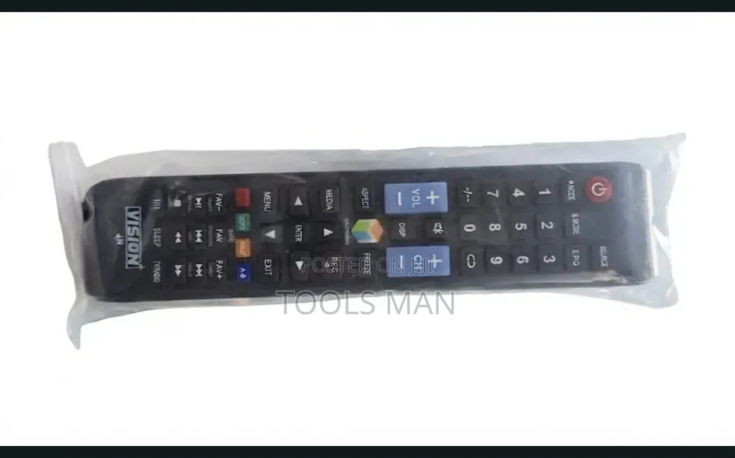 Vision Plus TV Remote Control.