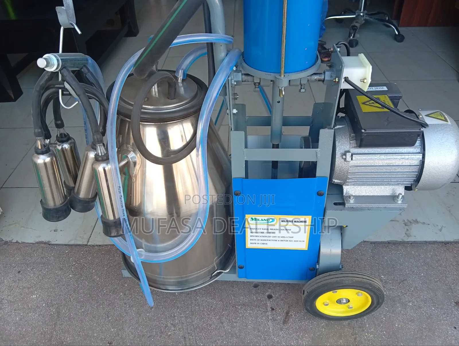 Milking Machine 25 Litres