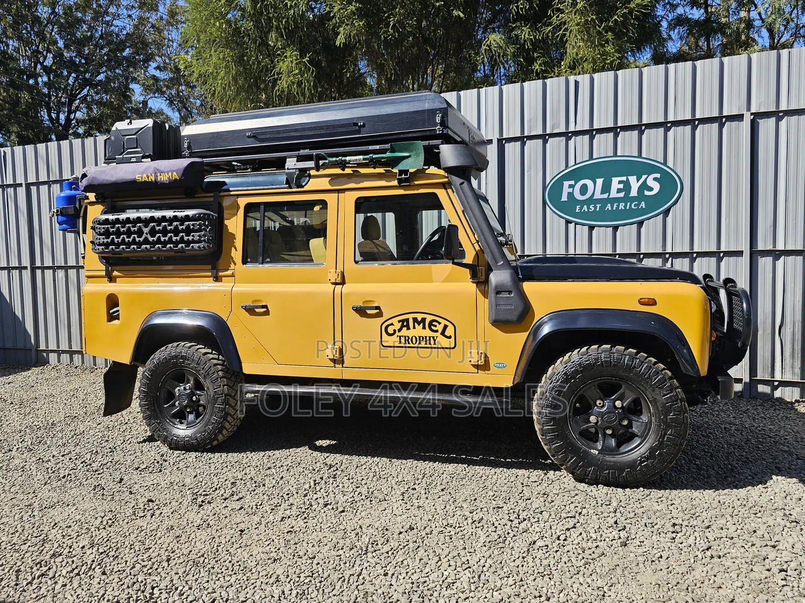 Land Rover Defender 2014 Yellow