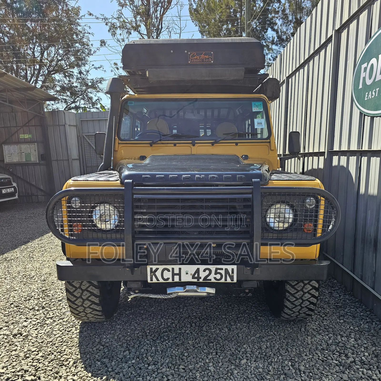 Land Rover Defender 2014 Yellow