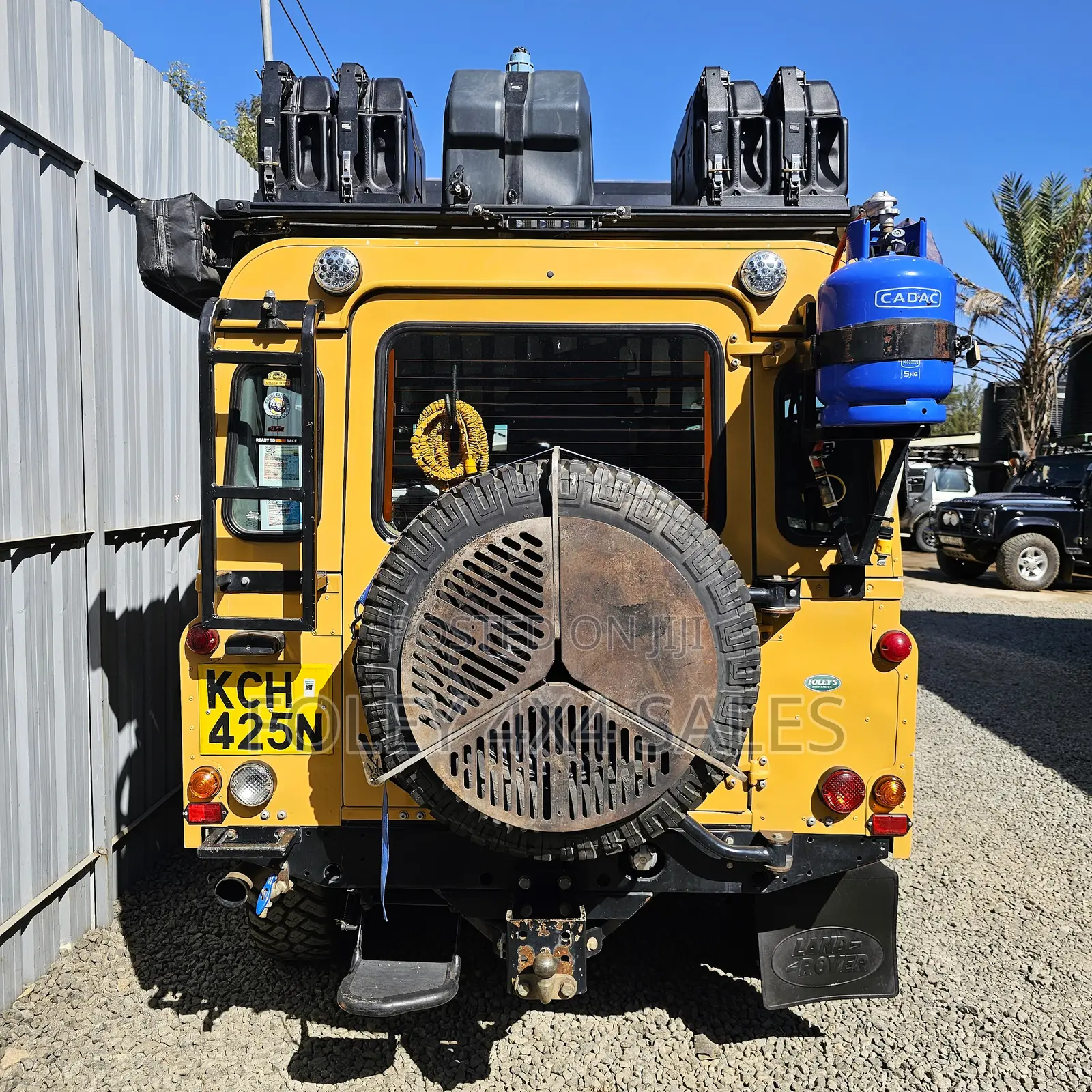 Land Rover Defender 2014 Yellow
