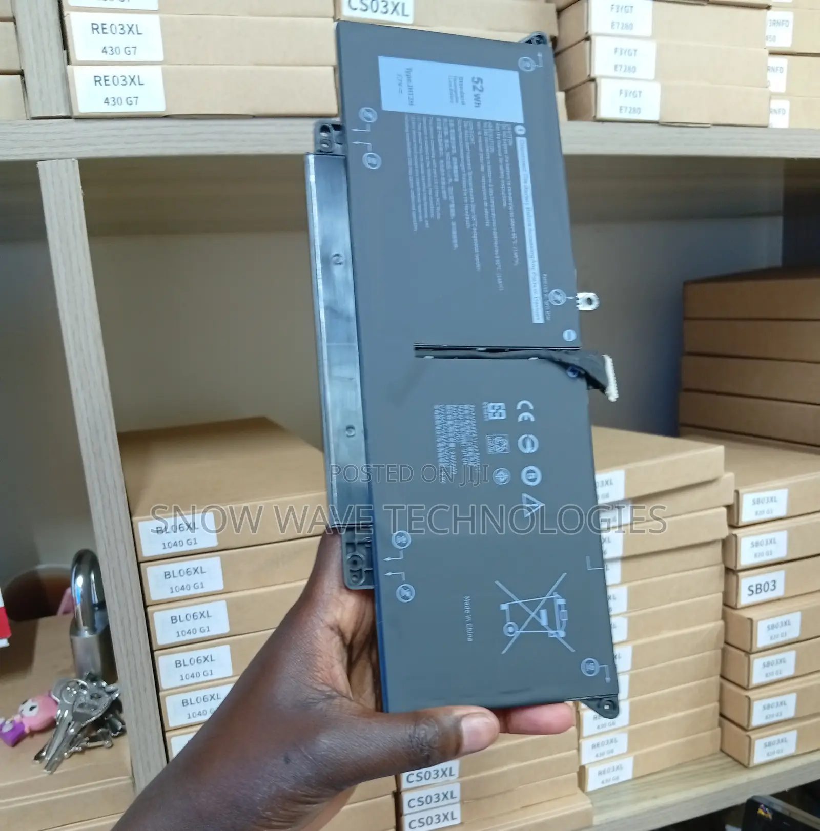 Dell Latitude Battery for Latitude E7310 E7410 JHT2H