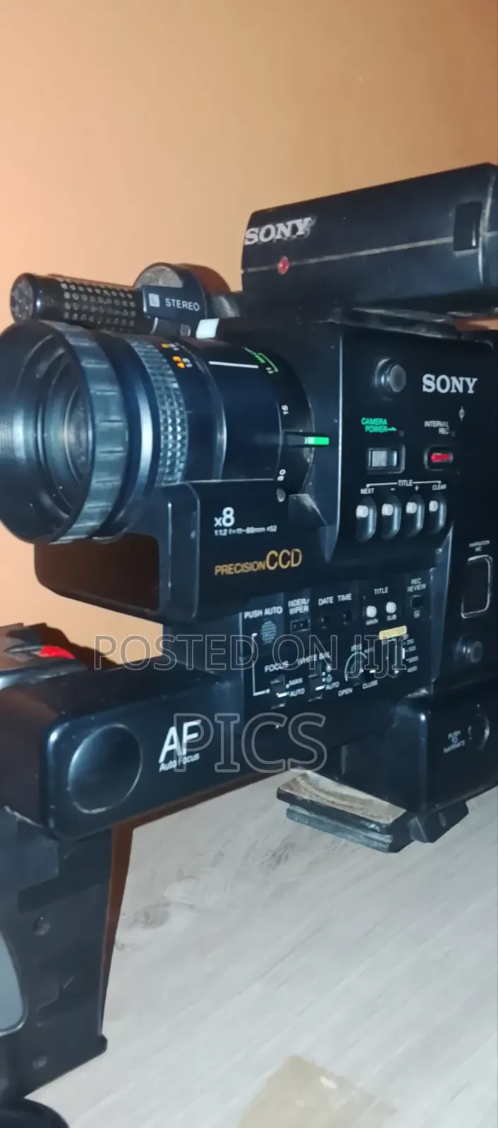Vintage Sony Camera Video 8 Pro